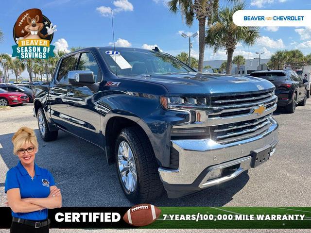 Photo of 2021 Northsky Blue Metallic Chevrolet Silverado 1500