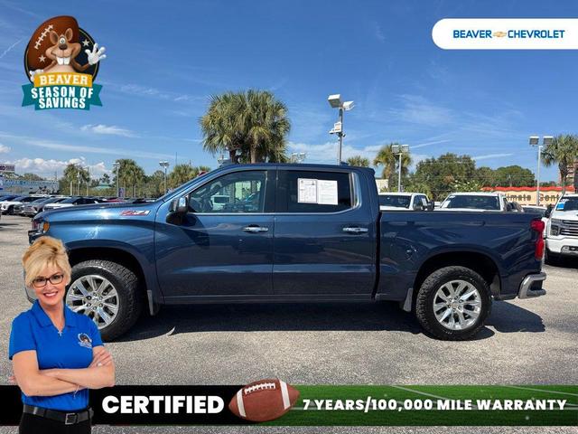 Photo of 2021 Northsky Blue Metallic Chevrolet Silverado 1500