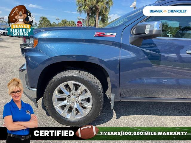 Photo of 2021 Northsky Blue Metallic Chevrolet Silverado 1500