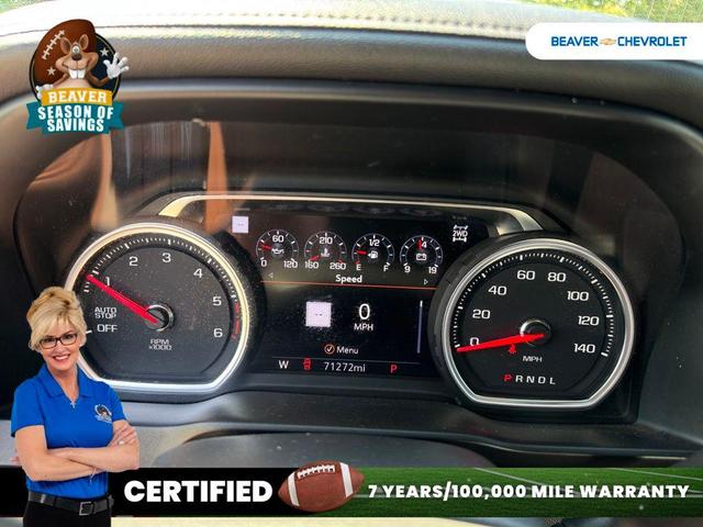 Photo of 2021 Northsky Blue Metallic Chevrolet Silverado 1500
