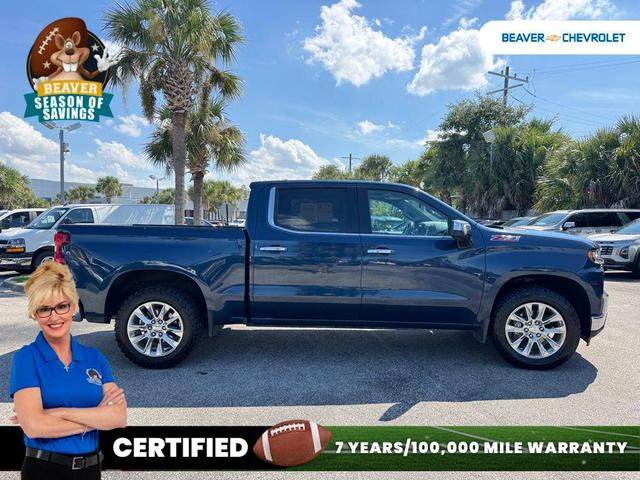 Photo of 2021 Northsky Blue Metallic Chevrolet Silverado 1500