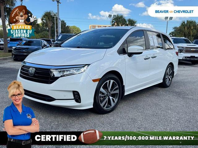 Photo of 2023 White Honda Odyssey