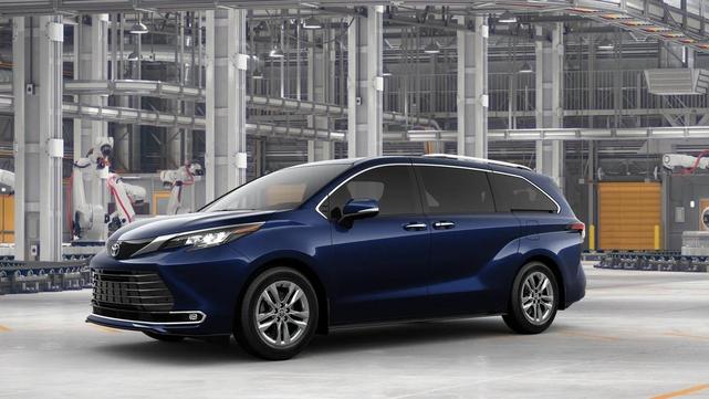 Photo of 2025 Blue Toyota Sienna