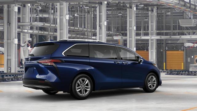 Photo of 2025 Blue Toyota Sienna