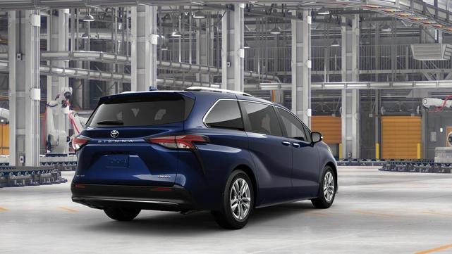 Photo of 2025 Blue Toyota Sienna