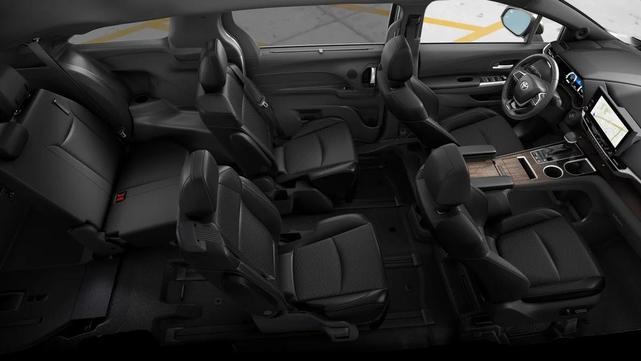Photo of 2025 Blue Toyota Sienna