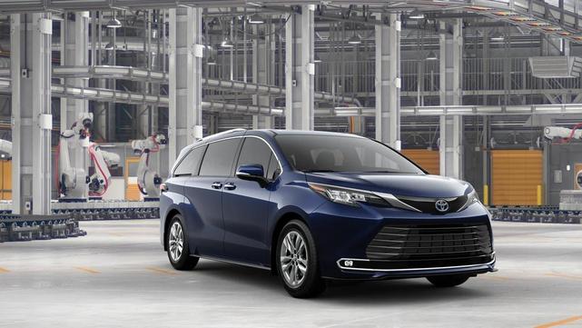 Photo of 2025 Blue Toyota Sienna
