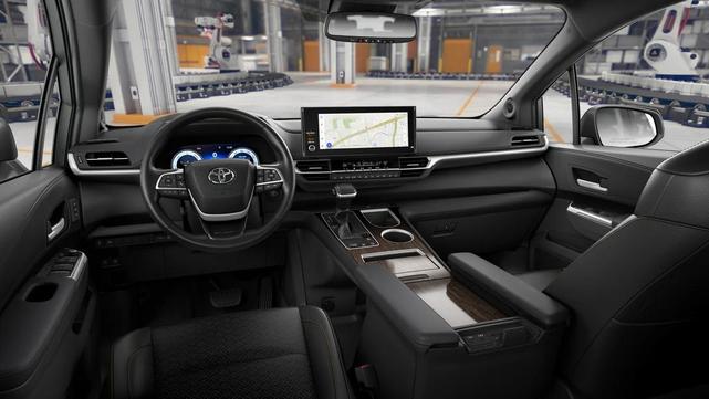 Photo of 2025 Blue Toyota Sienna