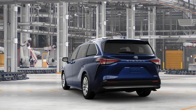 Photo of 2025 Blue Toyota Sienna
