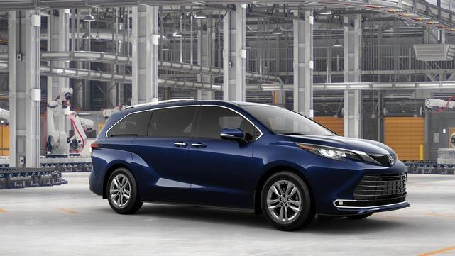 Photo of 2025 Blue Toyota Sienna