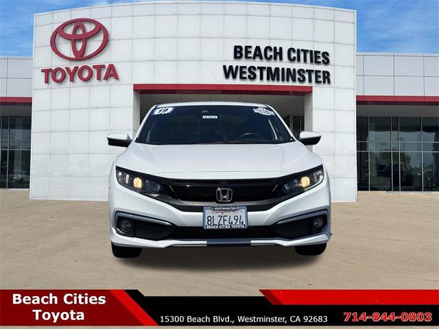 Photo of 2019 Platinum White Pearl Honda Civic