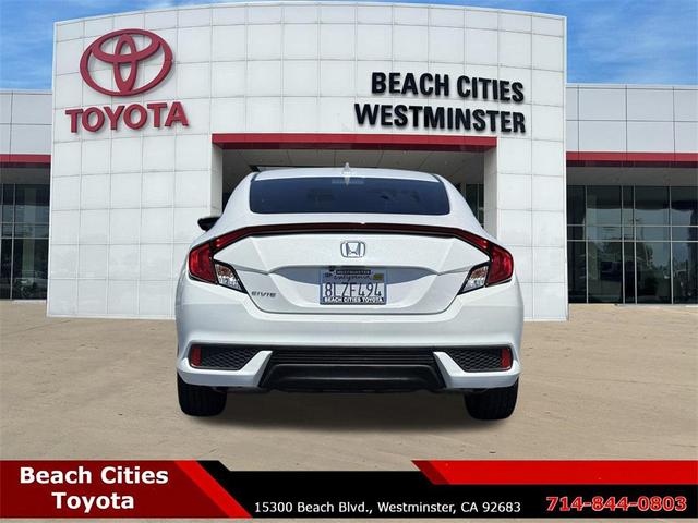Photo of 2019 Platinum White Pearl Honda Civic