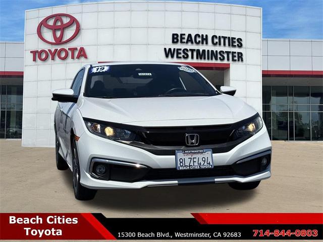 Photo of 2019 Platinum White Pearl Honda Civic