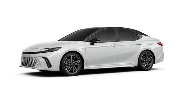 Photo of 2025 Wind Chill Pearl with Midnight Black Metallic roof Toyota Camry