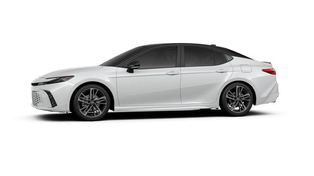 Photo of 2025 Wind Chill Pearl with Midnight Black Metallic roof Toyota Camry