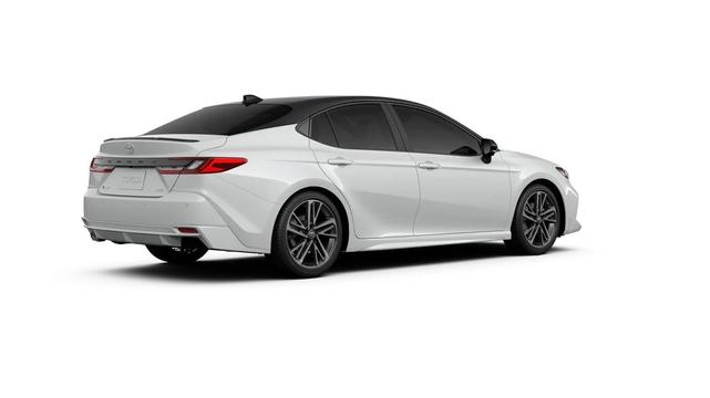 Photo of 2025 Wind Chill Pearl with Midnight Black Metallic roof Toyota Camry