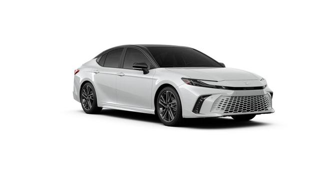 Photo of 2025 Wind Chill Pearl with Midnight Black Metallic roof Toyota Camry