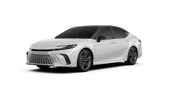 Photo of 2025 Wind Chill Pearl with Midnight Black Metallic roof Toyota Camry
