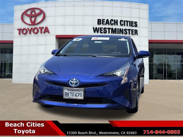 Photo of 2016 Blue Crush Metallic Toyota Prius