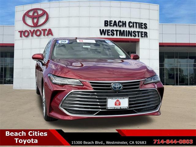 Photo of 2020 Ruby Flare Pearl Toyota Avalon Hybrid