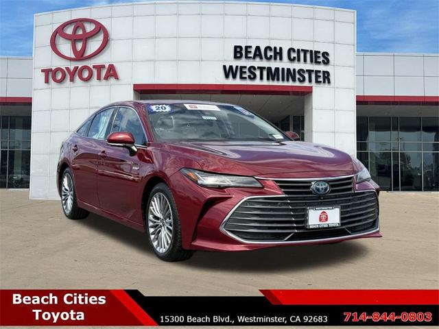 Photo of 2020 Ruby Flare Pearl Toyota Avalon Hybrid