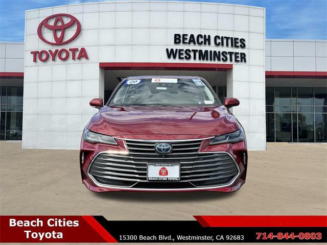 Photo of 2020 Ruby Flare Pearl Toyota Avalon Hybrid