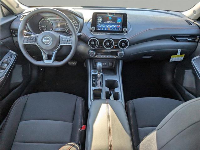 Photo of 2025 Aspen White Tricoat/Super Black Nissan Sentra