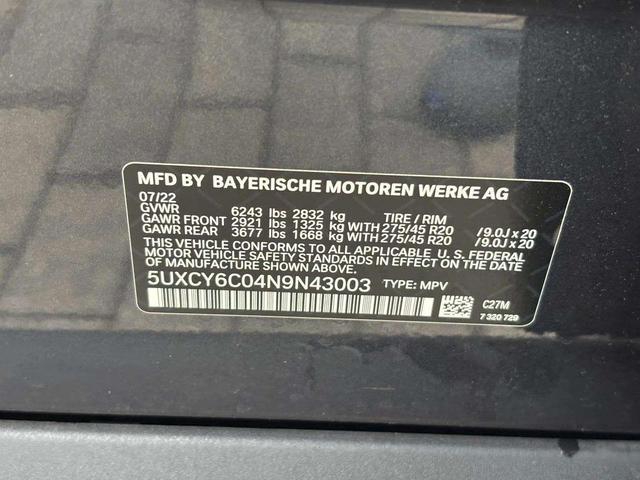 Photo of 2022 Gray Metallic BMW X6