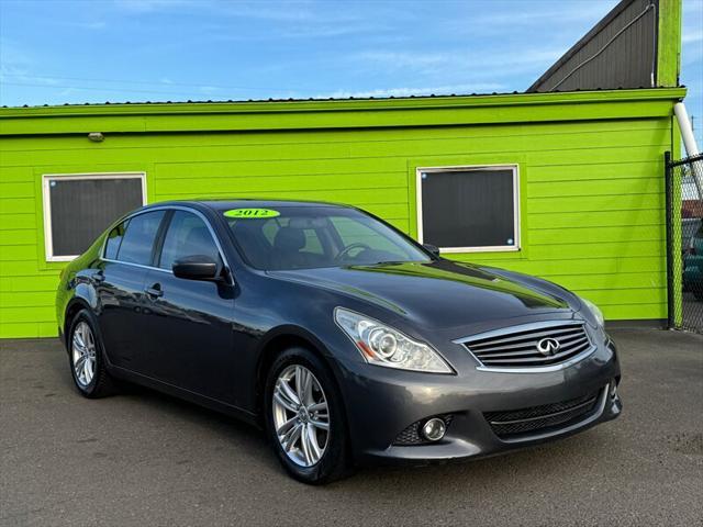 2012 Infiniti G37