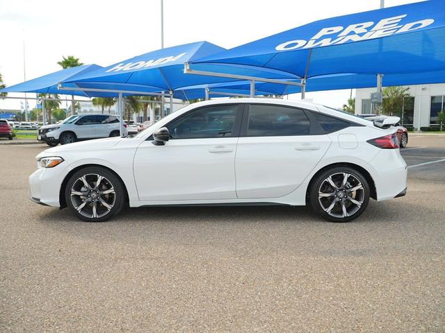 Photo of 2025 Platinum White Pearl Honda Civic Hybrid