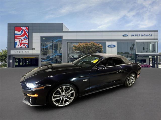 Photo of 2021 Shadow Black Ford Mustang