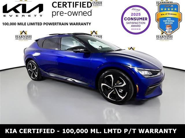 Photo of 2024 Yacht Blue Kia EV6