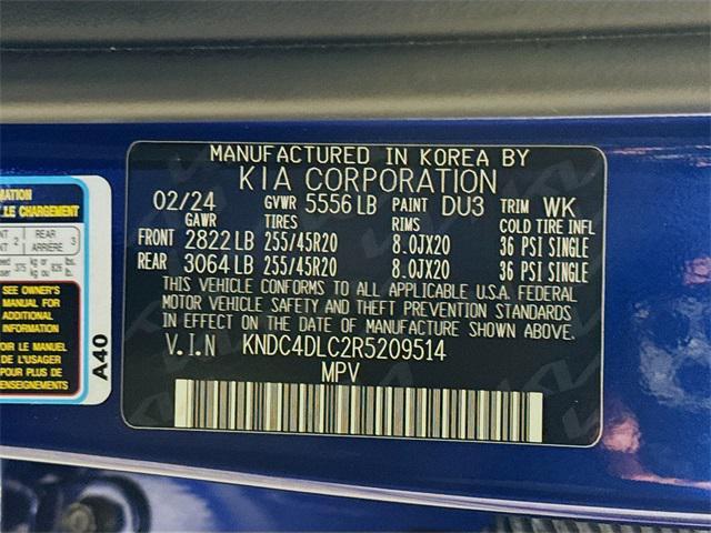 Photo of 2024 Yacht Blue Kia EV6
