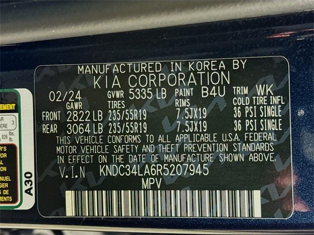 Photo of 2024 Gravity Blue Kia EV6