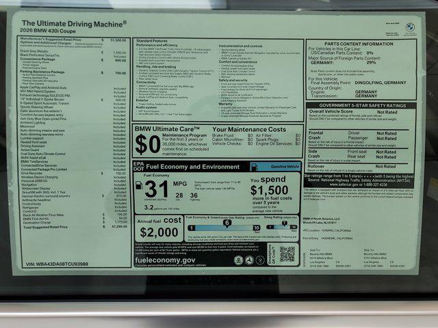 Photo of 2026 Dravit Grey Metallic BMW 430