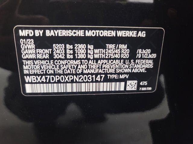 Photo of 2023 Black Sapphire Metallic BMW X3