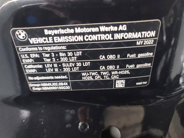 Photo of 2022 Black Sapphire Metallic BMW X3