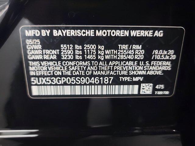 Photo of 2025 Black Sapphire Metallic BMW X3