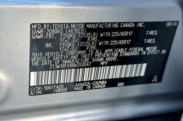 Photo of 2024 Silver Sky Metallic Toyota RAV4