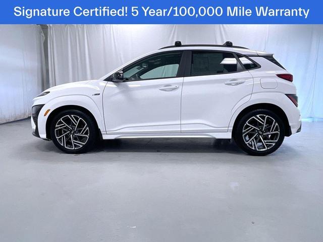 Photo of 2023 Lunar White Hyundai KONA
