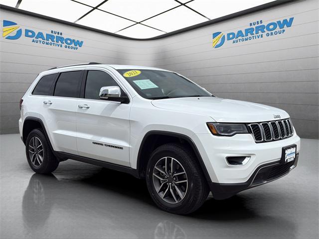 Photo of 2021 Bright White Clearcoat Jeep Grand Cherokee