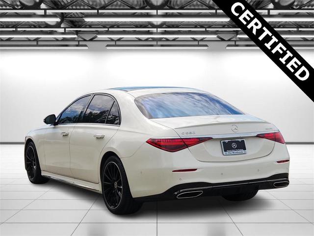 Photo of 2023 Diamond White Mercedes-Benz S-Class