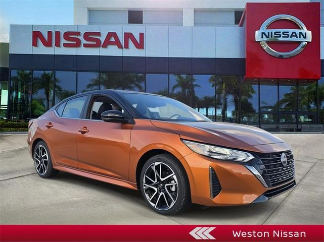 Photo of 2025 Orange Nissan Sentra