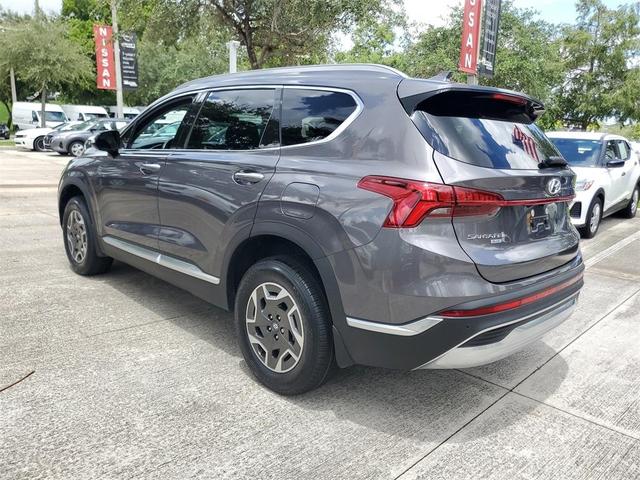 Photo of 2022 Portofino Gray Hyundai SANTA FE HEV