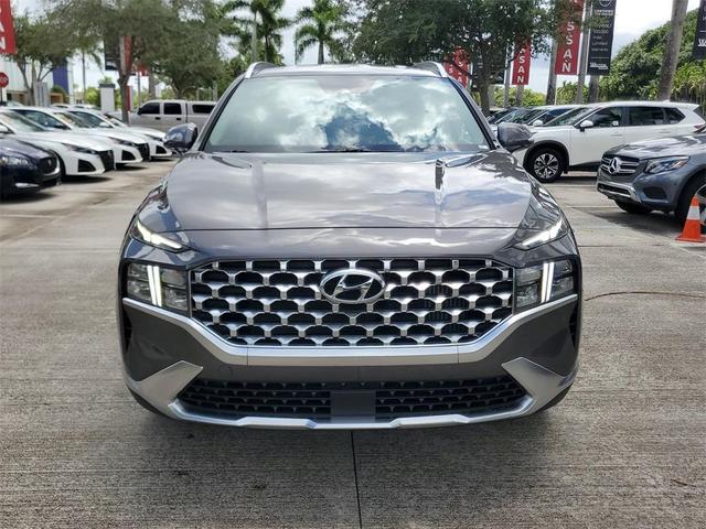 Photo of 2022 Portofino Gray Hyundai SANTA FE HEV