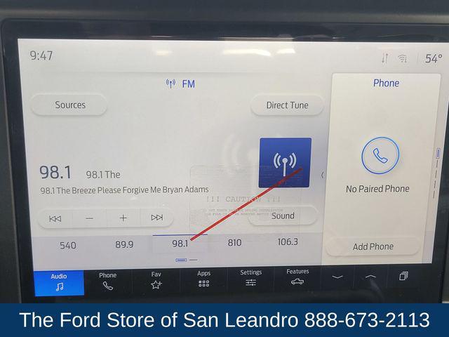 Photo of 2025 Oxford White Ford F-150