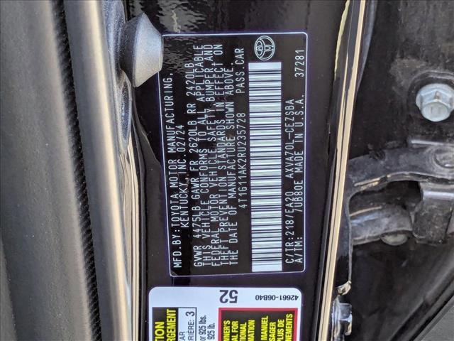 Photo of 2024 Midnight Black Metallic Toyota Camry