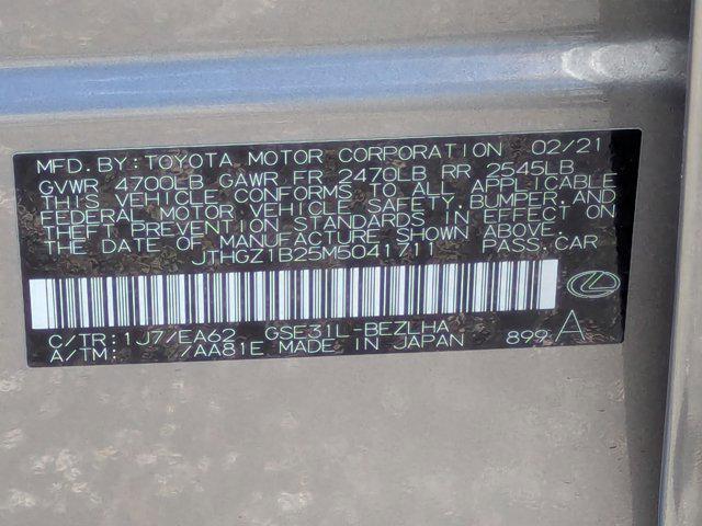 Photo of 2021 Atomic Silver Lexus IS 350