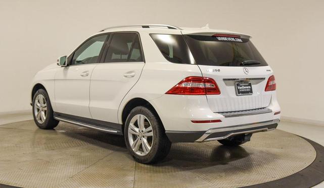 Photo of 2014 White Mercedes-Benz M-Class