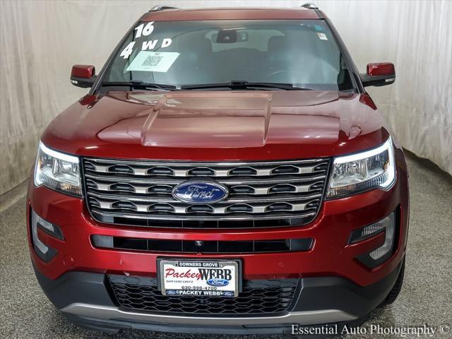 Photo of 2016 White Platinum Metallic Tri-Coat Ford Explorer